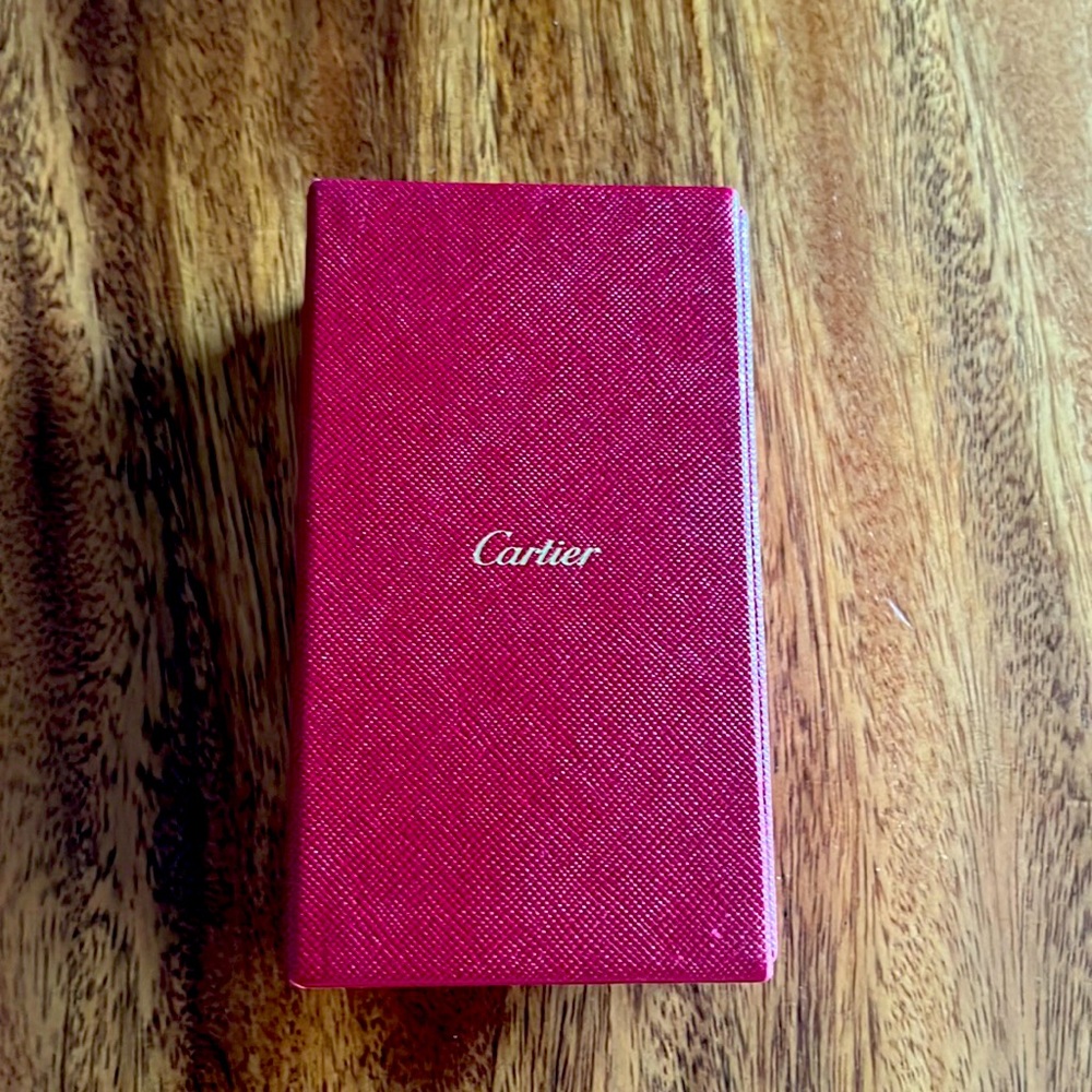 Cartier Care Box for jewelry and watches!